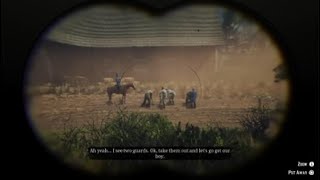 RDR2 We broke John out of Sisika Penitentiary