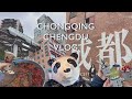 China Vlog | Trip to Chongqing & Chengdu 🚠🐼