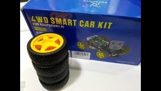 Freenove 4WD Smart Car Kit Unboxing | Freenove smart car robot | Raspberry PI 4 B 3 B+ B A+