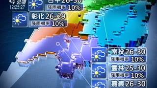 氣象 20151115 公視中晝新聞