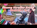 2024 Disney Stroller Set Up, Tips + Organization | MINIMAL Disney World Stroller Setup | Disney Vlog