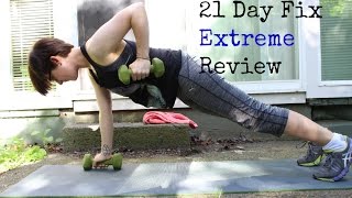 Fitness | 21 Day Fix Extreme Review (Beachbody Exercise Program)