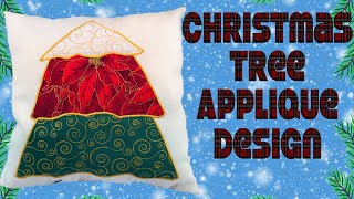 Festive Christmas Applique Tutorial | The Sewing Room Channel