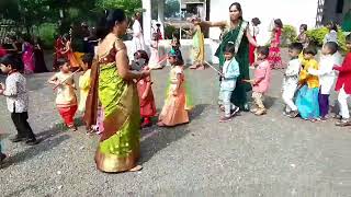 My school Navratri celebrations/ Nashik (satpur)Ashok Nagar Navratri garba celebration