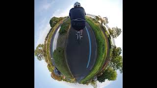 insta360ONE X サイクリング360度動画 #shorts