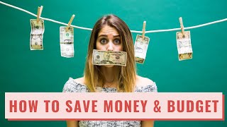 How To Save Money and Budget in Your 20s: Budgeting Tips | Lucie Fink