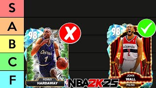 Ranking Best Point Guards Tier List! NBA 2K25 MyTeam