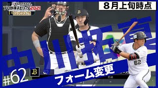 【プロスピ2022】中川拓真フォーム・装備品変更　オリックス・バファローズ　プロ野球スピリッツ2021