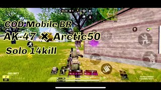 COD Mobile BR #136  AK-47【5.45口径 】✖︎  Arctic50  【使用カスタム紹介】