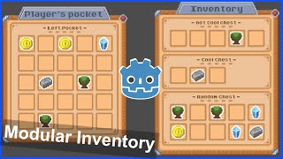 Godot 3 Inventory Tutorial | Modular Inventory | Part 1