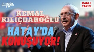 #CANLI I Kılıçdaroğlu, seçim sonrası ilk Millet Buluşması'nı Hatay'da gerçekleştiriyor...