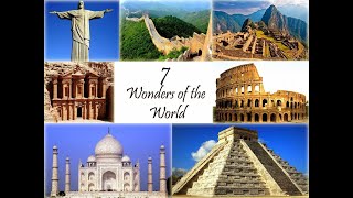 7 Wonders of the World | Taj Mahal | The Great wall of china ||