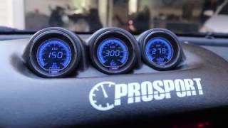 How to Install Gauges on a Mazda RX8 (Prosport Evo)