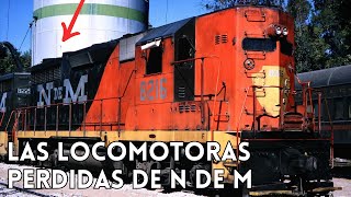 Encontramos las locomotoras perdidas de Nacionales de México. (EMD GP35)