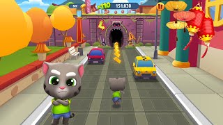 Talking Tom Gold Run in China - Talking Tom (iOS, Android Gameplay #673)