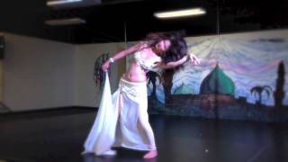 Corina Belly Dances at Cairo Caravan