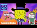 Губка Боб | 60 МИН. ВСЕХ НОВЫХ лучших моментов Губки Боба | Nickelodeon Cyrillic