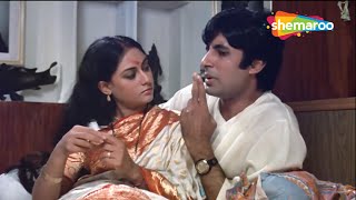 जब अमिताभ ने उनके पहले सिगरेट की कहानी बताई | Abhimaan (1973) (HD) | Amitabh Bachchan, Jaya Bhaduri
