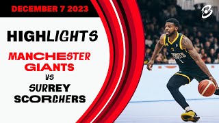 Manchester Giants vs. Surrey Scorchers - Game Highlights