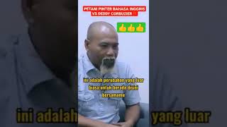 Pak NDUL vs DEDDY CORBUZIER  Berbicara Bahasa Inggris #shorts