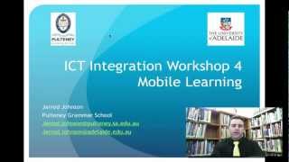 ICT Integration Workshop 4 - Mobile Learning