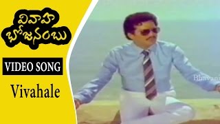 Vivahale Video Song || Vivaha Bhojanambu Movie Songs || Rajendra Prasad, Ashwini