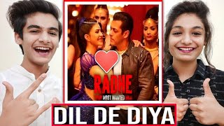 Dil De Diya - Radhe Reaction | Salman Khan | Jacqueline Fernandez | Himesh Reshammiya