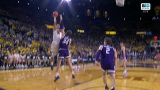 OT THRILLER: Final 3 Minutes of Northwestern at Michigan | Big Ten Basketball | 01/19/2025