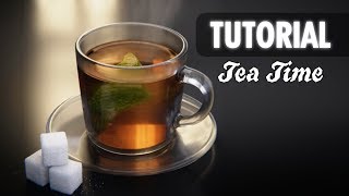 Blender Tutorial. A cup of tea. Blender Tutorial. A cup of tea.