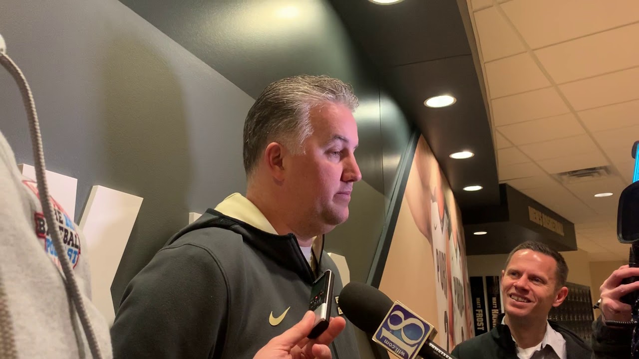 Purdue Head Coach Matt Painter - YouTube