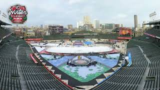 Discover NHL Winter Classic Wrigley Field Timelapse