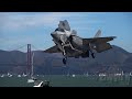 F-35B Lightning Takes Flight: Soaring Over Golden Gate for Fleet Week 2024!