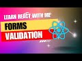 [16] React JS | Form Validation