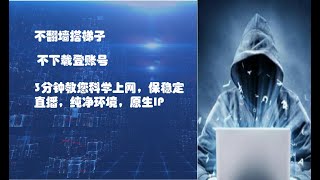 不翻墙梯子，秒开4K无压力。企业专线教您3分钟学会科学上网