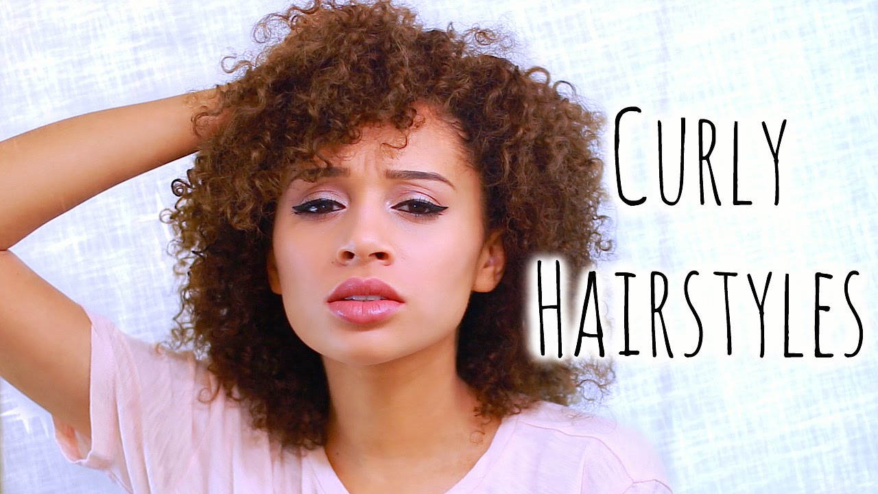 Cute Hairstyles For Short Curly Hair For School At Tena Burns Blog