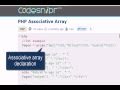 PHP Tutorial : Associative array