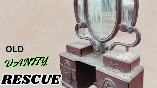 OLD VANITY RESTORATION || FURNITURE RESTORATION