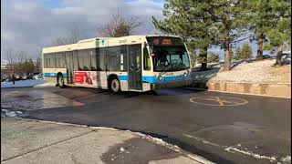 MONTREAL STM BUSSES IN ACTION DECEMBER 2020