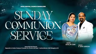 Sunday Service LIVE - Jan 12th | Pastor. Sam  Suresh  - Pastor. Shalini Sam | Jesus Revival Church