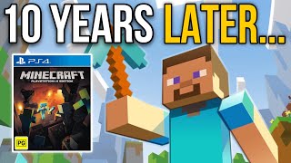 Playing Minecraft PS4’s Oldest Legacy Version 10 Years Later…