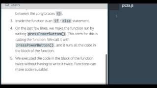 Learn Javascript, Functions, codecademy, Javascript Tutorial