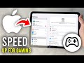How To Speed Up iPad For Gaming - Step By Step