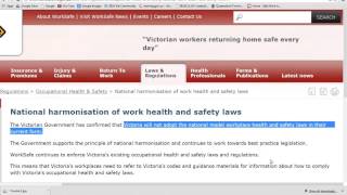 Accessing legislation through austlii