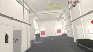 Fire Fighting and Damage Control(FFDC) VR Simulation