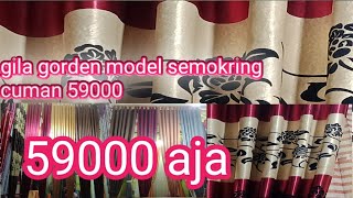 Gorden minimalis model smokring termurah