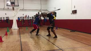 Spear and shield fighting