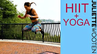 HIIT Workout + Yoga | Live 70 Min Class | Juliette Wooten