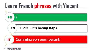 French Phrases Exercises  I  Esercizi di frasi francesi  I  Vol 156