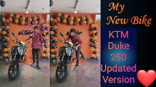 My New Bike KTM Duke 250 Updated Version ❤️🧿 #bike #ktm #duke #250 #happiness #@bajimotovlog