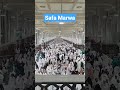 Millions of People in Safa Marwa #umrah #haram #makkah #mecca #performumrah #safamarwah